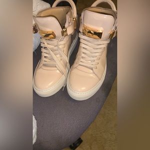 Buscemi Women Sneakers Size 8.5-9 Color: nude/Cream